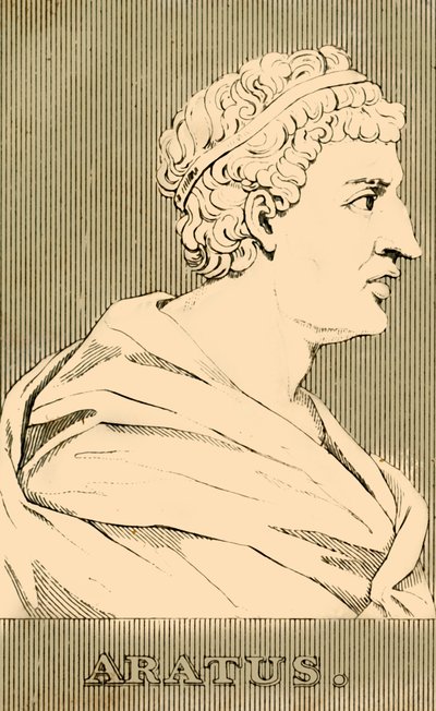 Aratus, c315-240 f.Kr., 1830 av Unbekannt