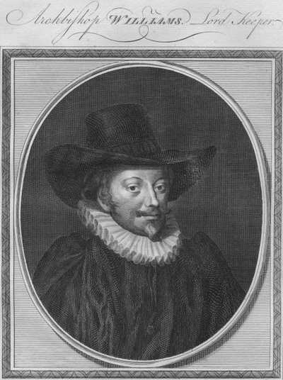 Ärkebiskop Williams. Lord Keeper, 1785. av Unbekannt