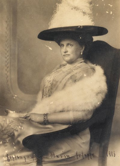 Ärkehertiginna Maria Josepha av Österrike 1867-1944, prinsessa av Sachsen, 1913. av Unbekannt