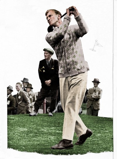Archie Compston närmar sig: I Have No Use For A Club Without Booths, c1935 1935. av Unbekannt