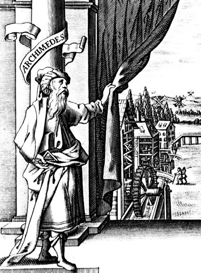 Arkimedes c287-212 f.Kr., antik grekisk matematiker och uppfinnare av Unbekannt
