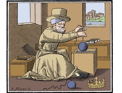 Archimedes c287-212 v. Chr., antiker griechischer Mathematiker und Erfinder, 1866 von Unbekannt