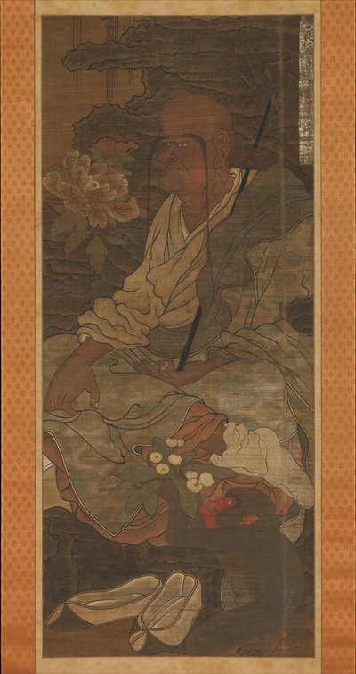 Arhat från en serie om sexton Arhats, 1300-talet. av Unbekannt