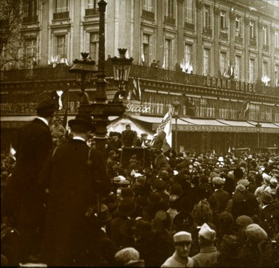 Vapenstillestånd, Paris, 1918 av Unbekannt