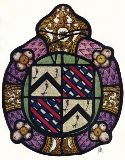 Arms of Sir Reginald Bray, K.G., c1900, 1936 av Unbekannt