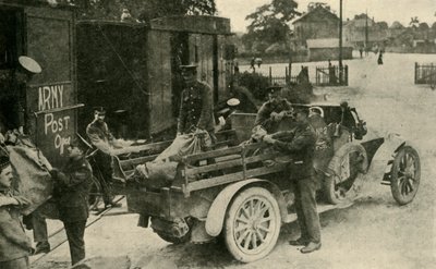 Arméns postkontor, första världskriget, c1915, c1920. av Unbekannt