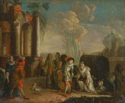 Arrival of the Gondola av Unbekannt