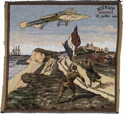 Louis Bleriots ankomst till Dover, England, 25 juli 1909 av Unbekannt