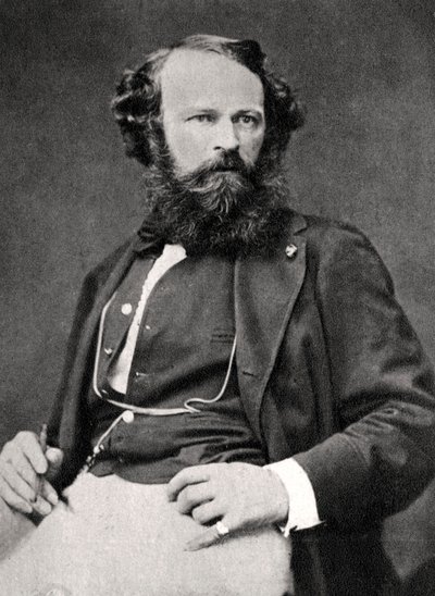 Arsene Houssaye, fransk författare och poet, 1861 av Unbekannt