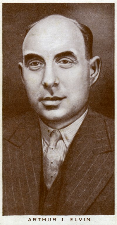 Arthur J Elvin, brittisk boxningspromotor, 1938 av Unbekannt