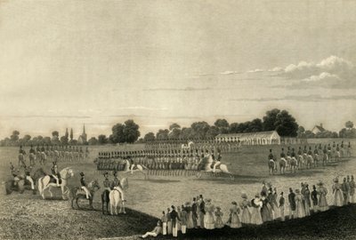 Arundel & Bramber Troop of Yeomanry Cavalry, 1835. av Unbekannt
