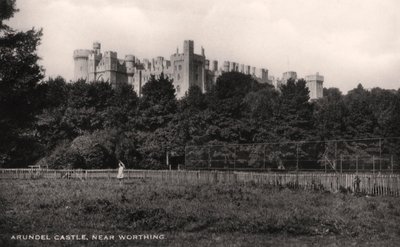 Arundel Castle, West Sussex, tidigt 1900-tal av Unbekannt
