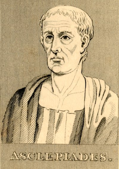 Asclepiades, c124-40 f.Kr., 1830. av Unbekannt