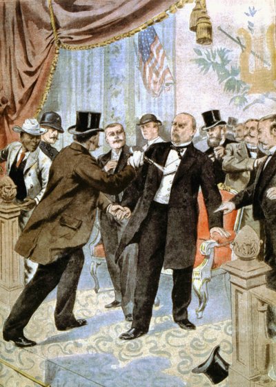 Mordet på William McKinley, USA:s 25:e president, 1901 av Unbekannt