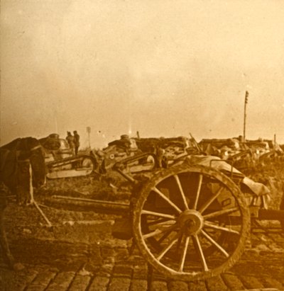Montering av tankar, c1914-c1918 av Unbekannt