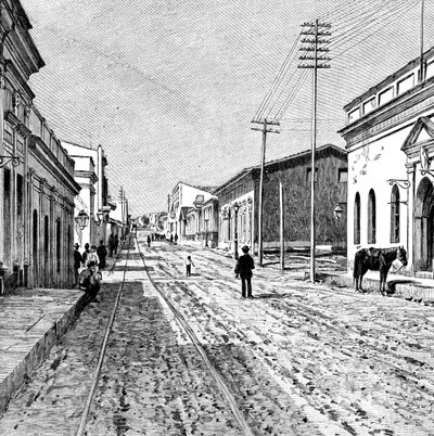 Asuncion, Paraguay, 1895 av Unbekannt
