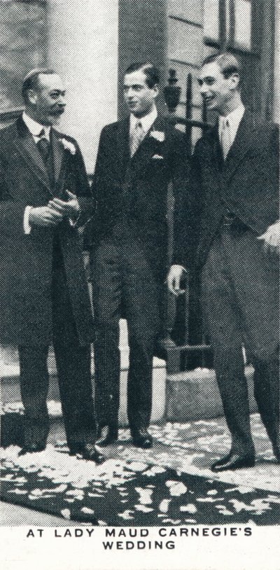 Vid Lady Maud Carnegies bröllop, 1923 1937 av Unbekannt