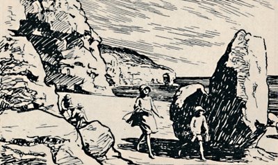 På Tilly Whim, 1929 av Unbekannt