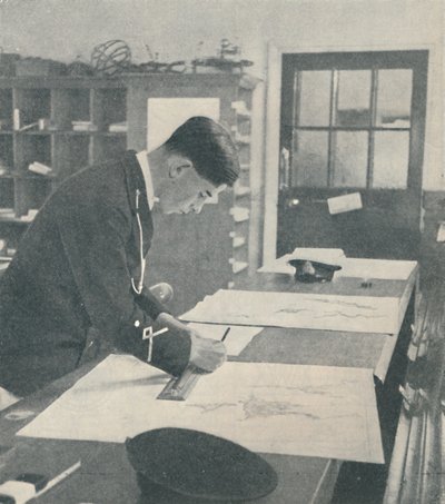 Vid Royal Naval College, Dartmouth, 1936 av Unbekannt