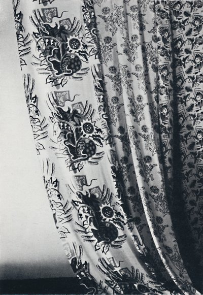 Atelje Miln - En grupp blocktryckta tyger från Sverige, 1940 av Unbekannt