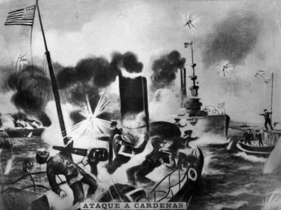 Attack av Cardenas, 1898, 1920-talet av Unbekannt
