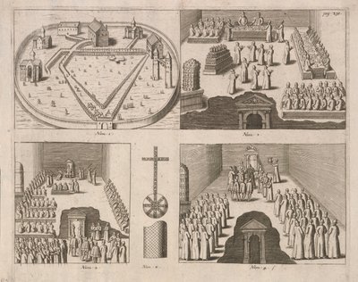 Publik på den ryska tsaren, Moskva. Utgiven av Jacob Ulfeldt, 1578. av Unbekannt