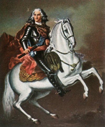 Augustus II den Starke, 1718, 1936. av Unbekannt