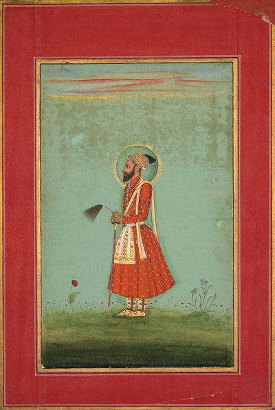 Aurangzeb, ca. 1770. av Unbekannt