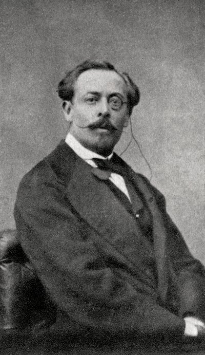 Aurelien Scholl, fransk författare och journalist, 1868 av Unbekannt