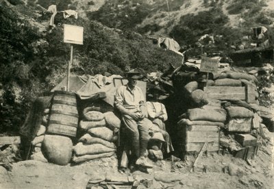 Australiska trupper i Turkiet, första världskriget, 1915, c1920. av Unbekannt