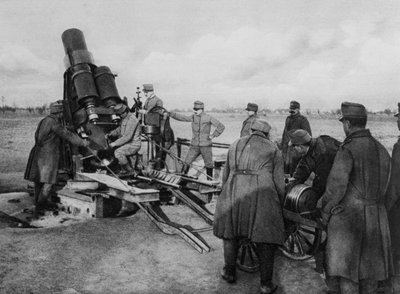 Österrikiskt murbruk, första världskriget, 1915 av Unbekannt