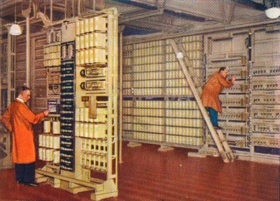 Automatisk telefonväxel, 1938 av Unbekannt