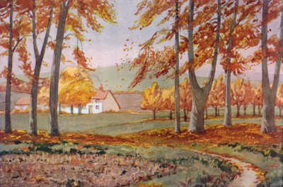 Hösten – De fysiska, kemiska och biologiska förändringarna som solen åstadkom under året, 1935 av Unbekannt
