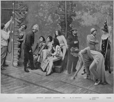 Innan The Three Knocks, 1900 av Unbekannt
