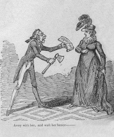 Bort med henne och sväng henne därifrån ---, c1820. av Unbekannt