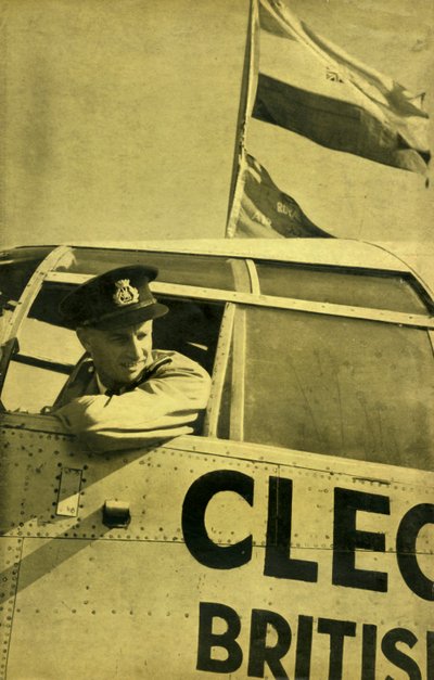 Baksidan av Merchant Airmen, 1946. av Unbekannt