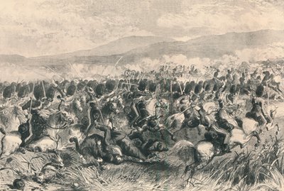Balaclava, 25 oktober 1854. The Charge of the Scots Greys, 1884 av Unbekannt