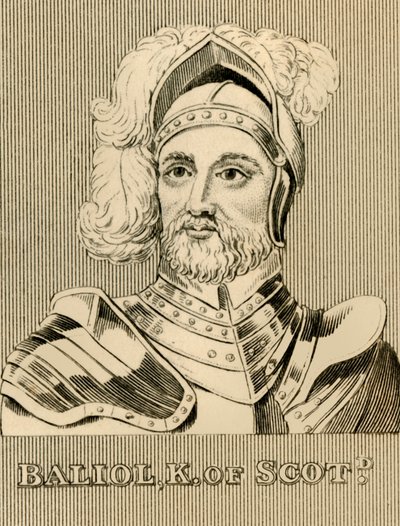 Baliol, K. av Skottland, c1249-1314, 1830. av Unbekannt