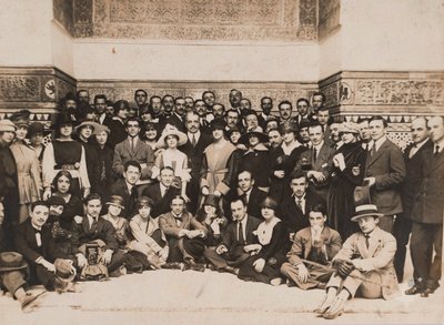 Ballets Russes i Sevilla, Spanien, 1916 av Unbekannt