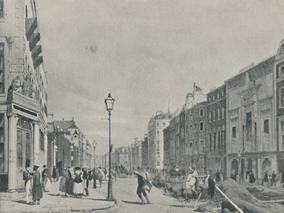 Ballonger över Piccadilly, 1842, 1920 av Unbekannt