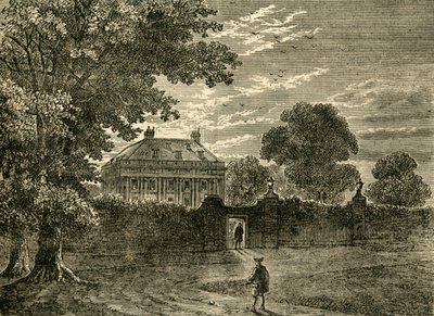 Balmes hus 1750, c1876. av Unbekannt