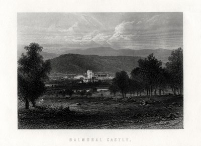 Balmoral Castle, Skottland, 1883 av Unbekannt