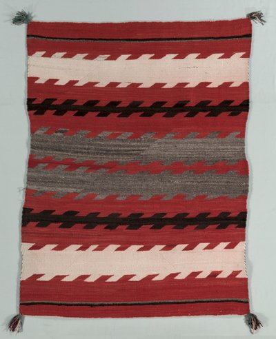 Bandad matta, ca. 1890-1900. av Unbekannt