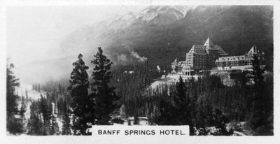 Banff Springs Hotel, Alberta, Kanada, c1920-talet av Unbekannt
