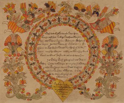 Dopbrev, 19351942. av Unbekannt