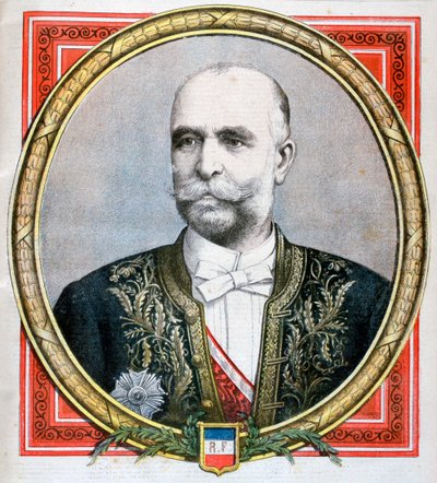 Baron de Courcel, fransk ambassadör i London, 1894 av Unbekannt