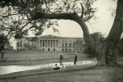 Barrackpore House, North Front, 1870, 1925. av Unbekannt