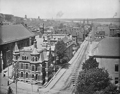 Barrington Street, Halifax, Nova Scotia, c1897. av Unbekannt
