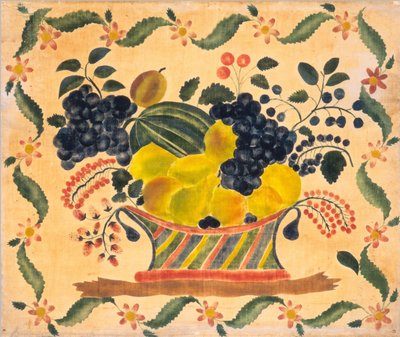 Korg med frukt, ca. 1830. av Unbekannt