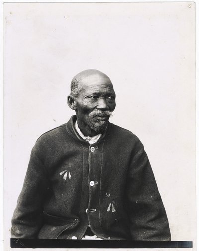 Basutohövdingens premiärminister, ca 1920-talet (silvertryck av gelatin) av Unbekannt